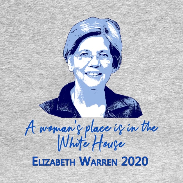 ELIZABETH WARREN 2020 A Womans Place by Scarebaby